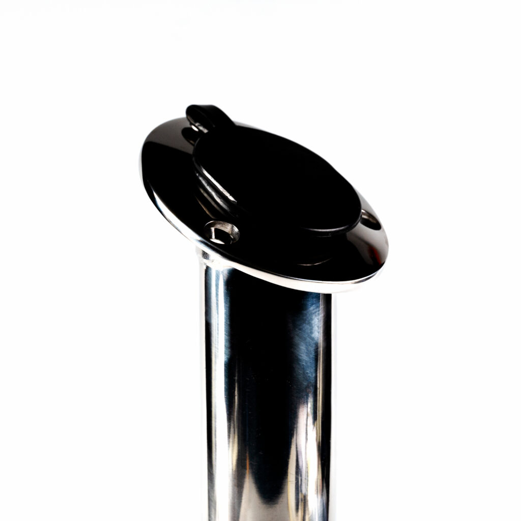 ROD HOLDER 30° W/ RUBBER CAP image